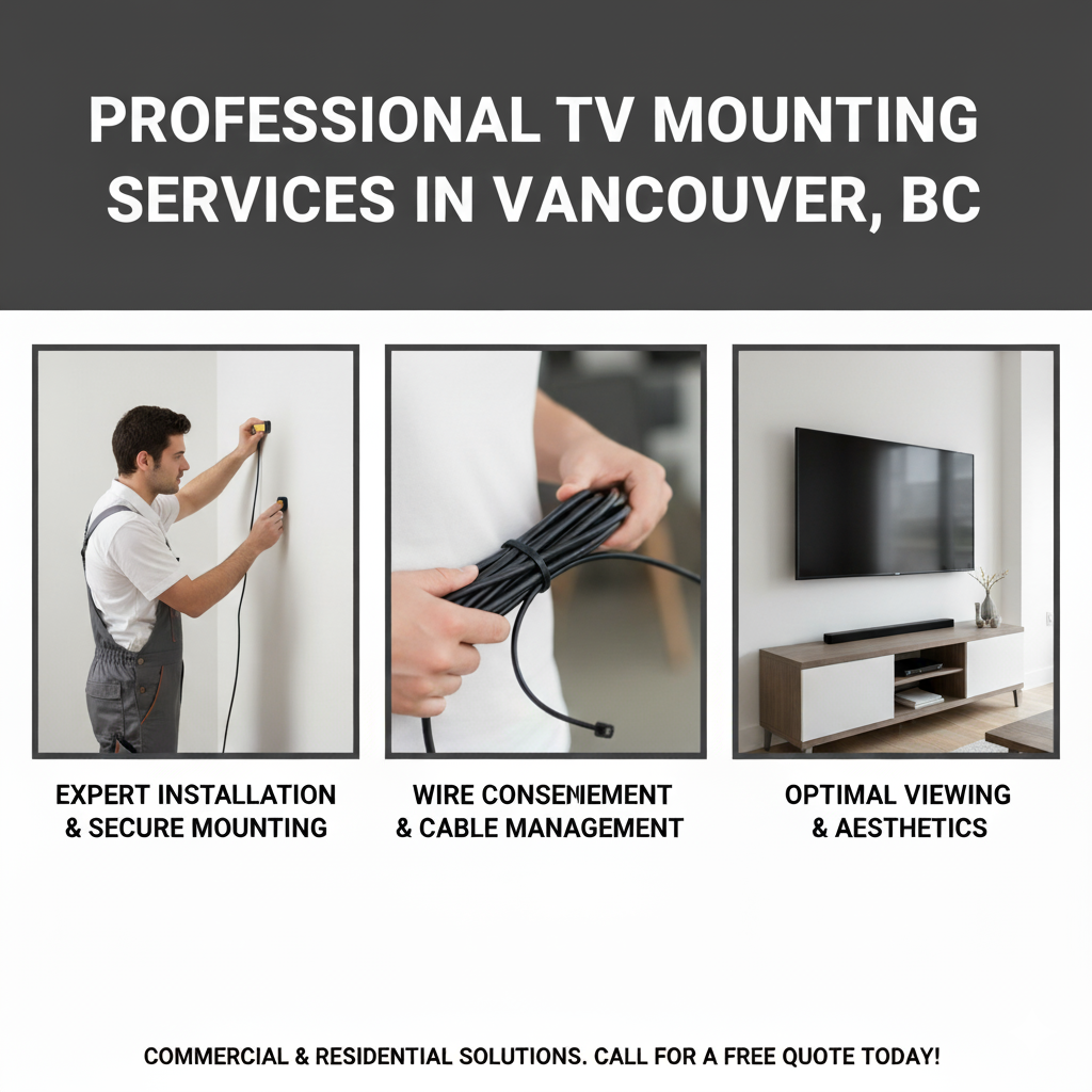 tv mounting vancouver bc